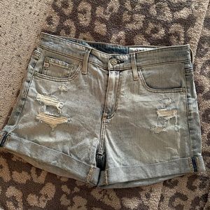 AG denim shorts